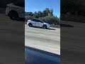 Cheater Car Cruises Down Interstate