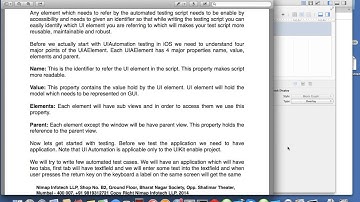 iOS Swift UI Automation Accessibility Identifer | Nimap Infotech - Tutorial 122