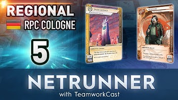 RPC Cologne Regional 2016 - #5 - Trash Debt - Netrunner With TeamworkCast