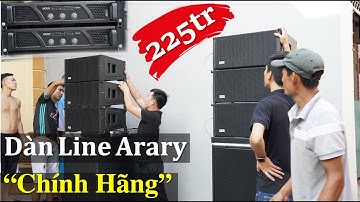 Dàn Line Array Cho Thuê Chính Hãng - Kuledy V110- Fb: 0974743311