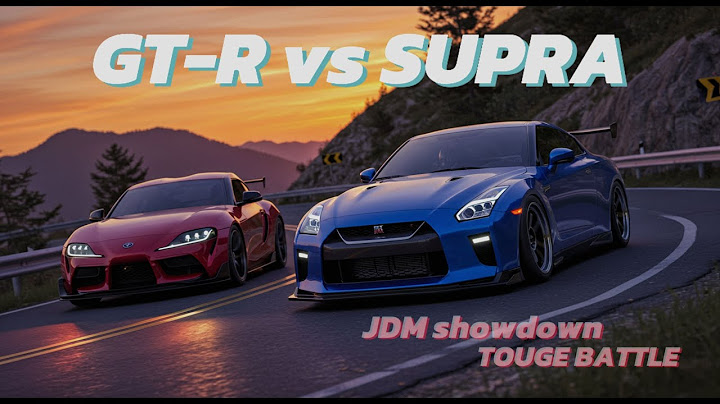 Which Is Faster: Nissan GT-R or Toyota GR Supra RZ? — Japanese Specs Comparison