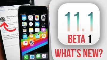IOS 11.1 BETA 1 RELEASED! What’s NEW? Changes & How to Install?