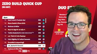 How to Get TOP 10 in NA East Zero Build Duos