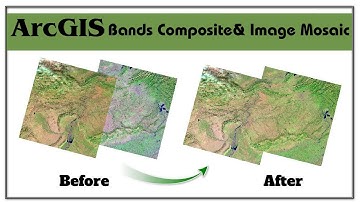 Band Composite & Image Mosaic Landsat Datasets in ArcGIS  | ArcGIS Tutorial
