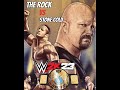 WWE 2K23 RAW - THE ROCK vs  STONE COLD
