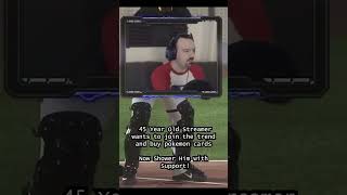 Streamer DSP Blows $300 on Pokemon Cards!  #darksydephil #dsp #gaming #funny #tihydp #streamer