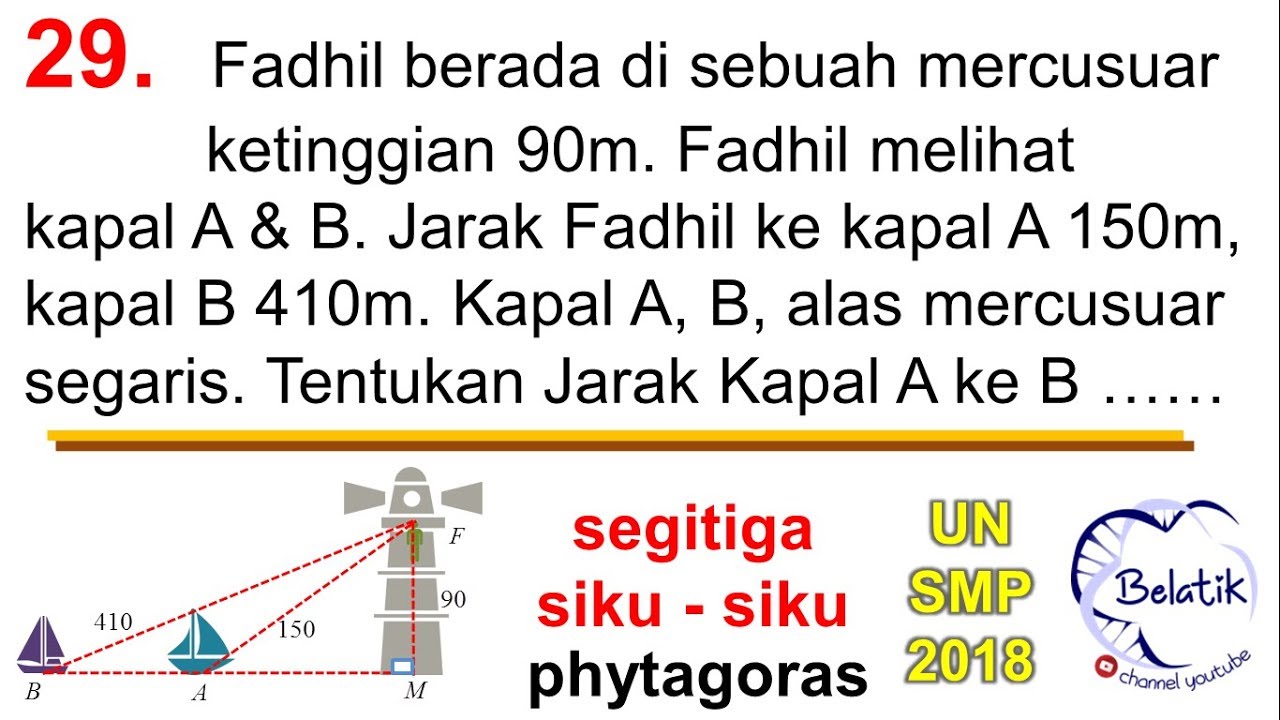 Contoh Soal Un Smp Matematika Dan Pembahasannya - GURU SD ...