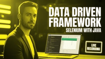 Selenium Java Data Driven Framework Live Recording