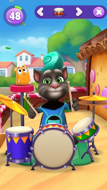 talking tom musical instrument YouTube