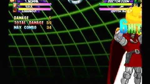 MvC2: Jin/CaptainAmerica/Doom 100% combos