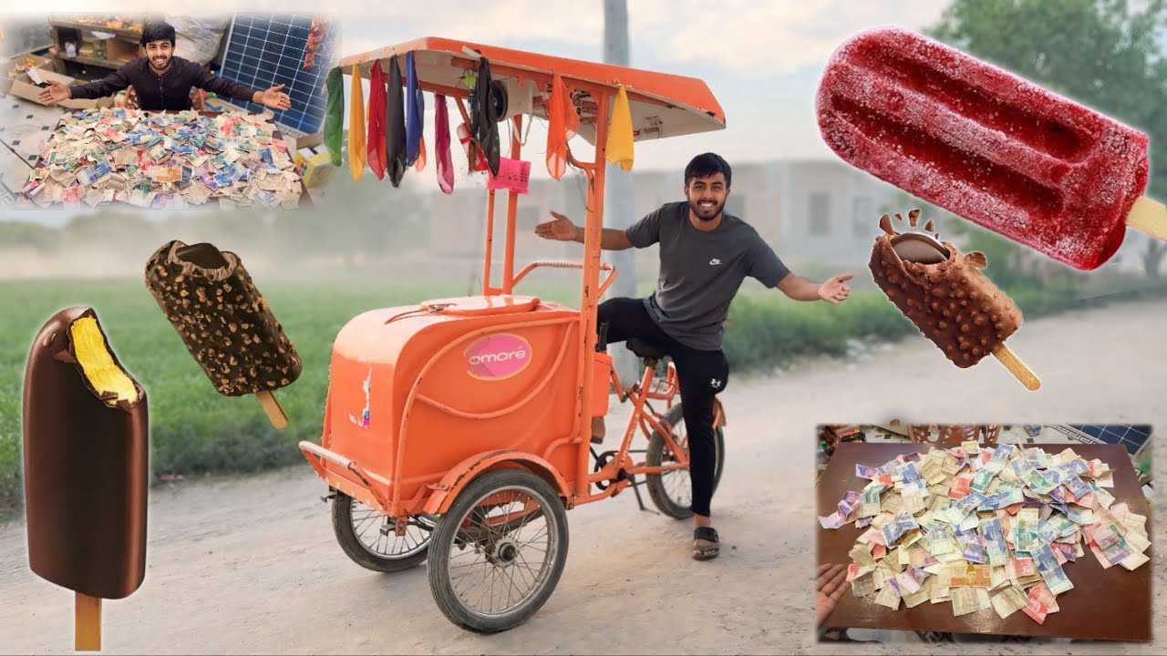 ALHAMDULILLAH 😍 Aaj Sari Ice Cream Sale Ho Gayi 🍦Zohaib Pendu | Zohaib Sabir
