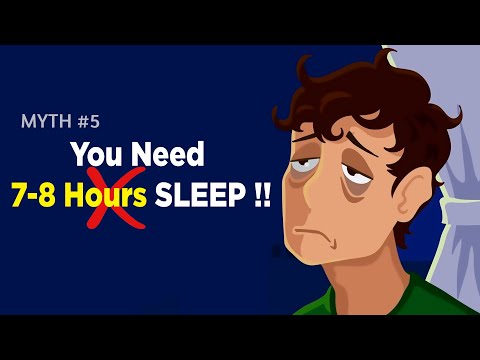 Reality Behind MYTHS About SLEEP -  Sleep Myths BUSTED !!