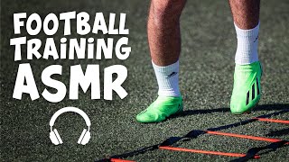 Football ASMR - relaxing football training sounds