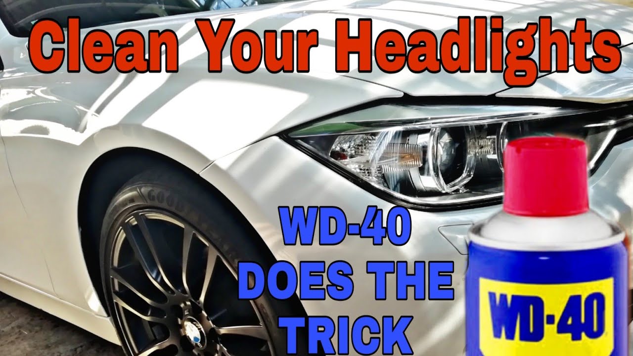 How to clean your BMW F30 Headlights (DIY) YouTube