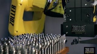 ZOLLER »roboSet2« - Automationslösung für hohen Werkzeugdurchsatz
