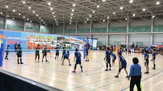 2019 제9회 종별선수권 9인제배구대회 남자클럽3부 8강 VNUE vs JSVC