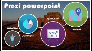 Poweroint 365 Presentation Like Prezi -Slide Zoom تصميم قالب بوربوينت إحترافى بتقنية