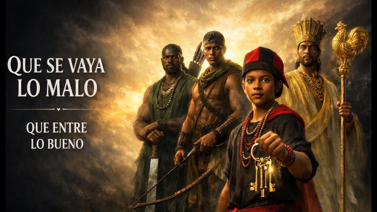 “Que Se Vaya lo Malo, Que Entre lo Bueno — Protección de los 4 Guerreros”