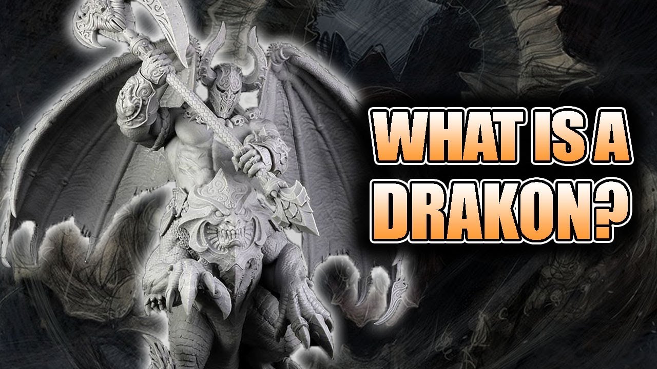 It's Not Trogdor, But This 8" Miniature Still Rocks! Creature Caster Drakon Unboxing