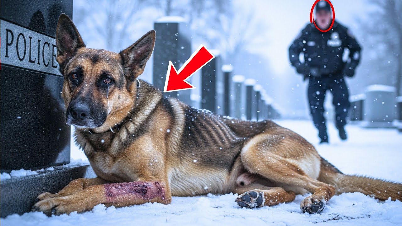 Un Policier Retrouve Son K9 Disparu Depuis Des Années En Pleurs Sur La Tombe — Une Vérité Déchirante