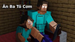 Thế Giới Minecraft Bất Ổn Nhưng Anh Đen Xì Xì Ăn Ba Tô Cơm 🤣