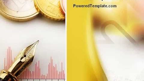 Financial Review PowerPoint Template by PoweredTemplate.com