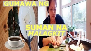 SUMAN NA MALAGKIT|HOW TO MAKE SUMAN MALAGKIT (Glutinous rice)|Elen's Cooking&Blog