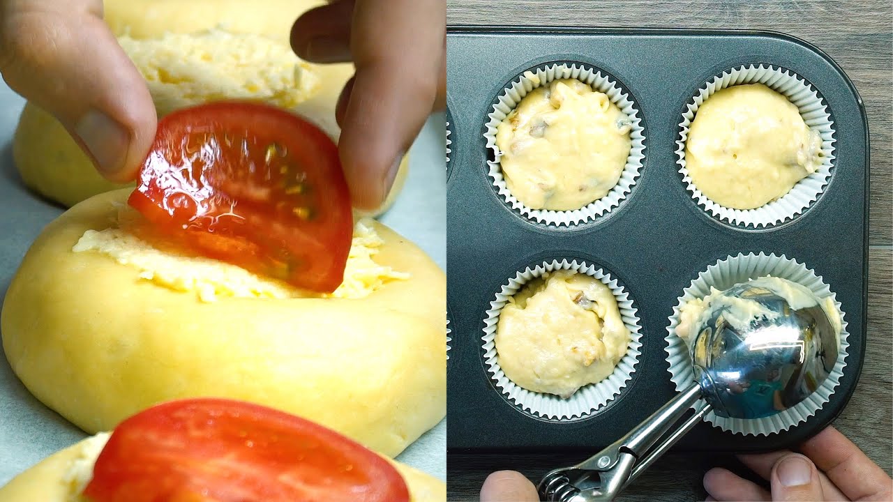 Cheddar Cheese Buns recipe Best Ever Muffins Recipe YouTube