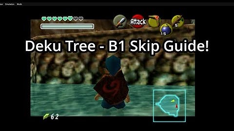 [LOZ] Ocarina of Time - B1 Skip (Deku Tree) Guide