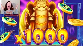 1000x Mighty Mammoth win. Dream big, win bigger. Keep pushing! - All thanks to @High5Casino