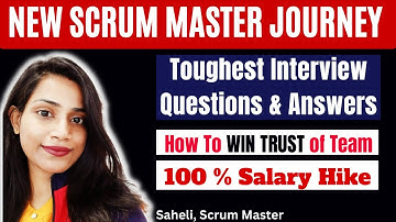 scrum master interview questions and answers I scrum master interview questions I agile interview