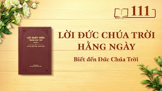 Lời Đức Chúa Trời hằng ngày: Biết đến Đức Chúa Trời | Trích đoạn 111