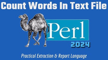 Learn Perl: Word Count in Text Files Made Simple 2024