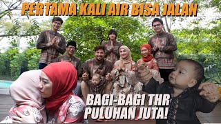 MOMEN LEBARAN PERTAMA BABY AIR BARENG KELUARGA BESAR !