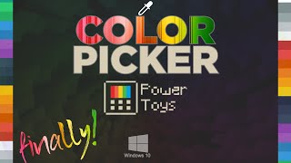 Microsoft PowerToys - Color Picker Tool | Windows 10 screenshot 2