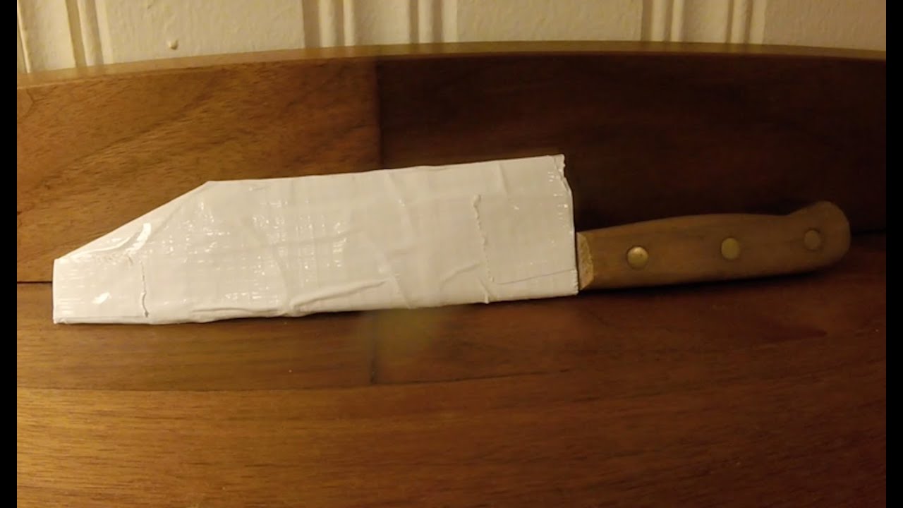 Super Quick Video Tips: How To Make a Homemade Knife Protector 