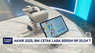 Akhir 2025, BNI Cetak Laba Bersih Rp 20,04 Triliun