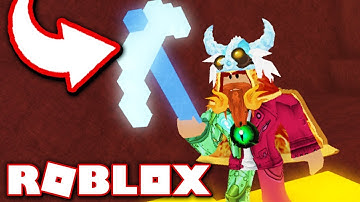 THE BEST PICKAXE IN ROBLOX MINING SIMULATOR!!