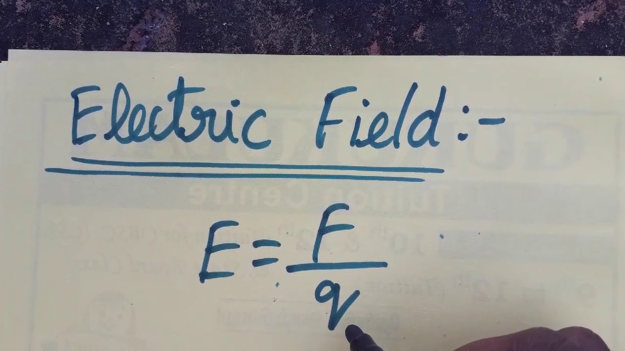 electric-field-intensity-si-unit-and-dimensional-formula-youtube