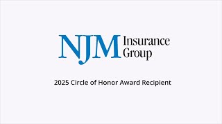 NJM Insurance Group 2025 Circle of Honor Award Recipient