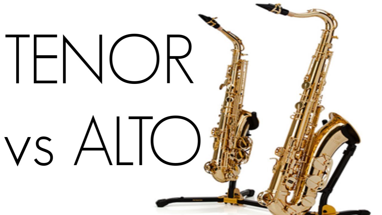 ALTO vs TENOR (saxophone) 