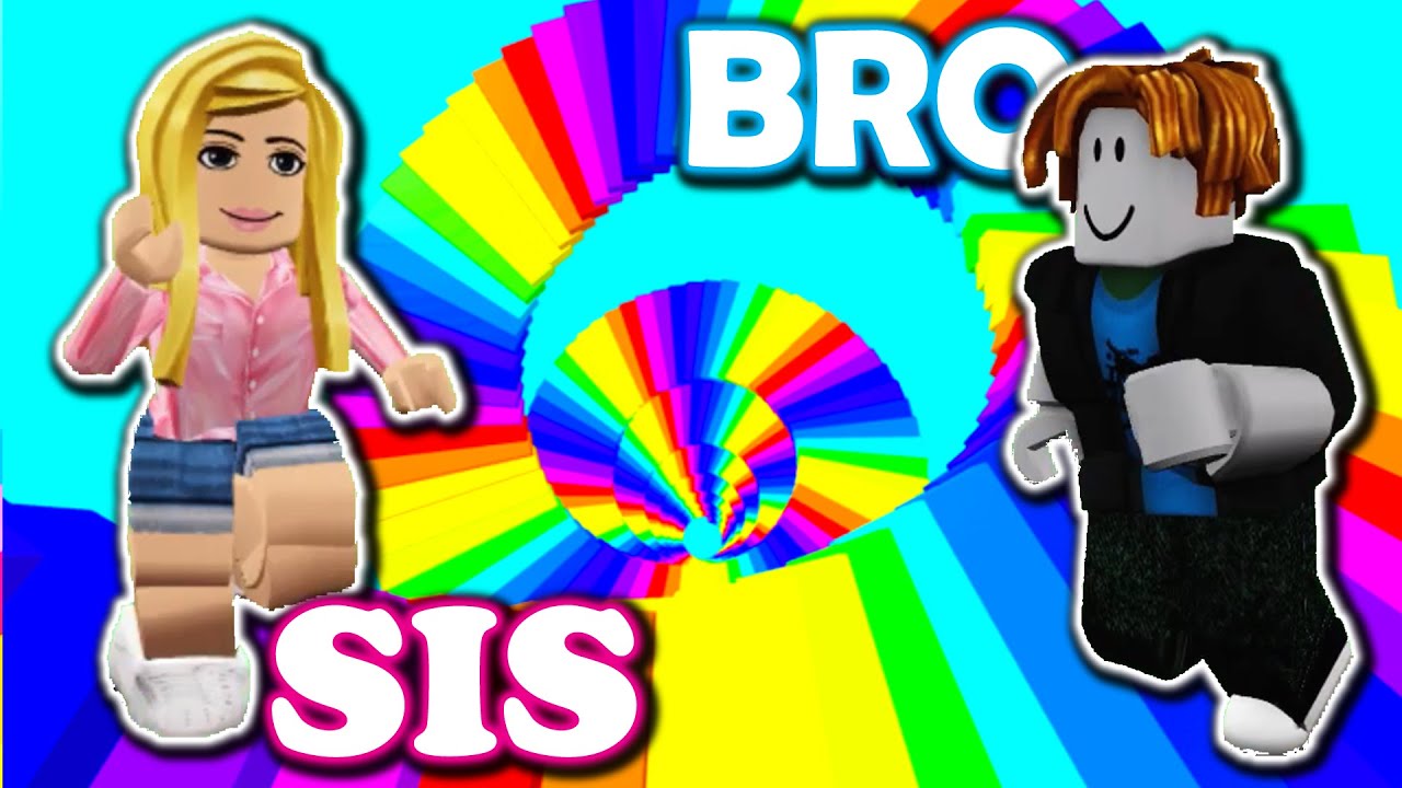 Roblox First Time Playing Brother vs Sister RACING CHALLENGE
