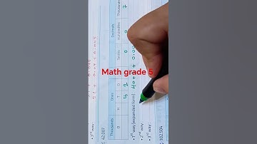 expanded form for decimals number #education #maths #mathematics #grade5maths