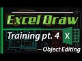 Excel draw v62 training 4  object manager in excel draw