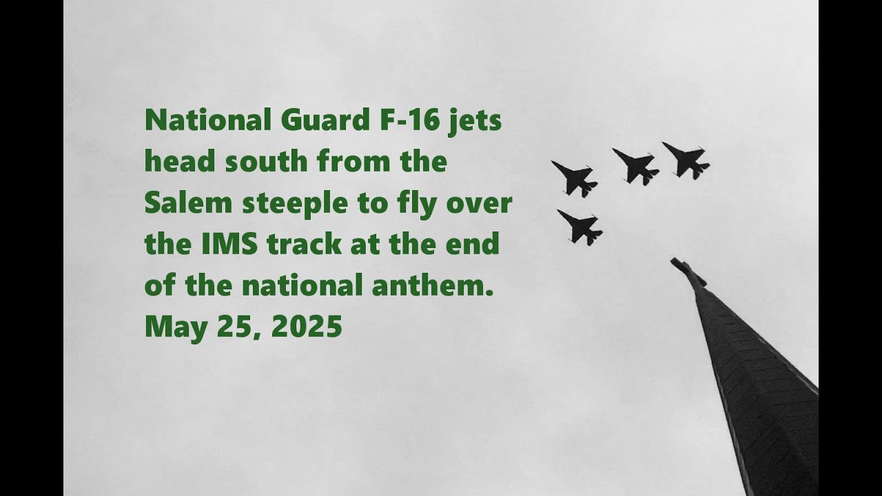 Indy 500 Flyover 2025 - 5 miles north in New Augusta