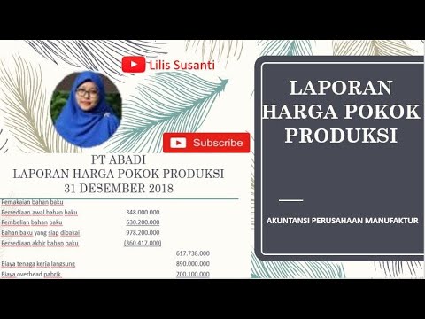 Video: Apa yang dimaksud dengan laporan harga pokok produksi?