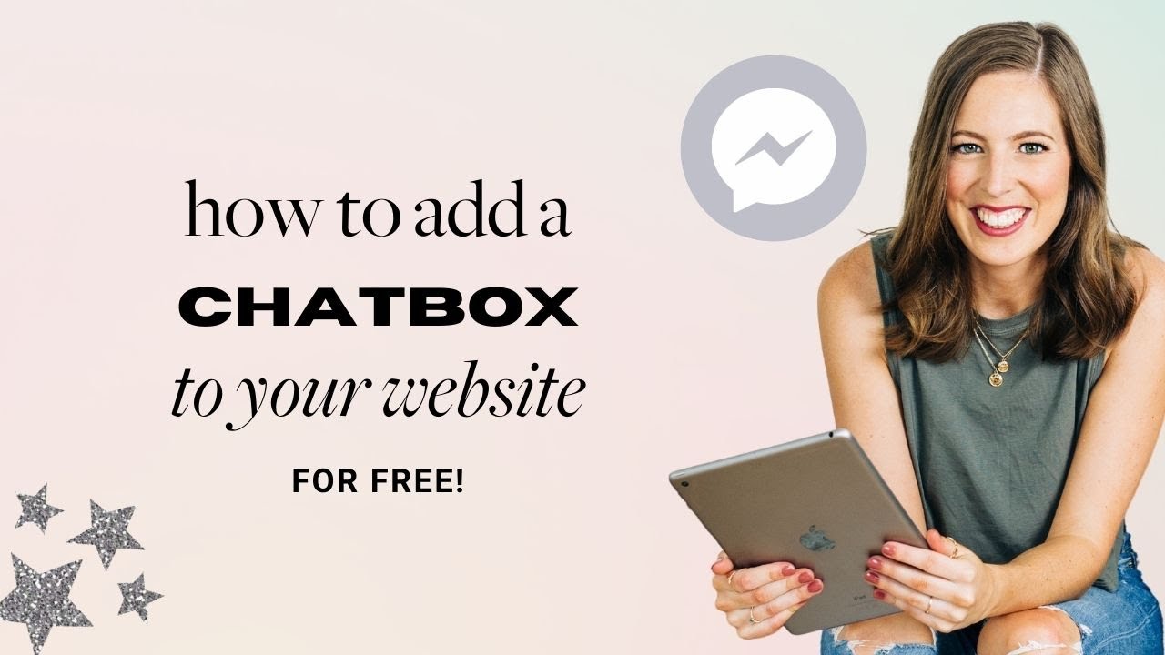 💬 Add a CHATBOX to your Squarespace website for FREE ⚡️ 2023 Facebook Meta update!