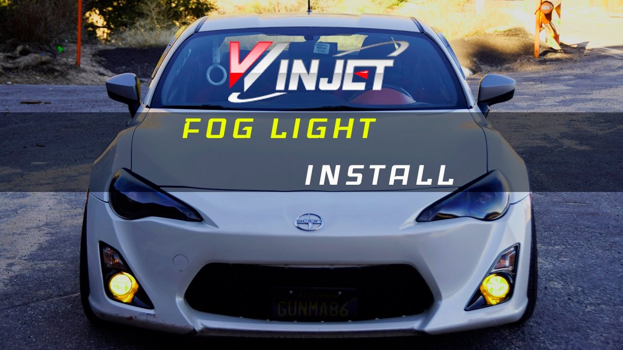 Scion FRS: Winjet Fog Light Install Guide (no splice required)