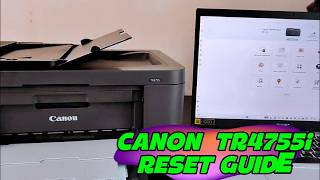 Canon PIXMA TR4755i: How to Reset to Factory Default Settings