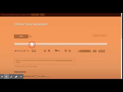Online - generate pure tones any - YouTube